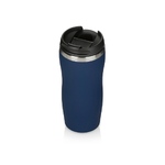 Термокружка "Double wall mug C1", soft touch, 350 мл, темно-синий (Р)