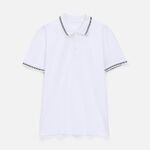 Рубашка поло Virma Stripes, белая, размер XXL