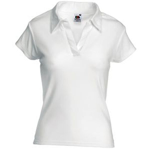 Поло женское "Lady-Fit Rib Polo"