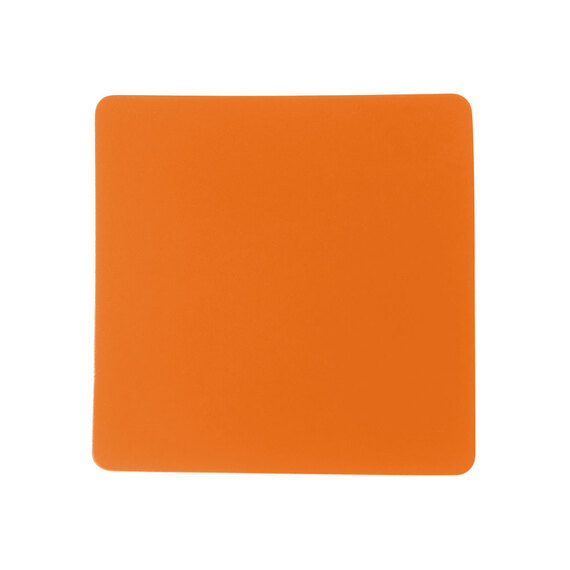 ПАТЧ КВАДРАТ soft-touch (оранжевый ) 5,5 х 5,5 см