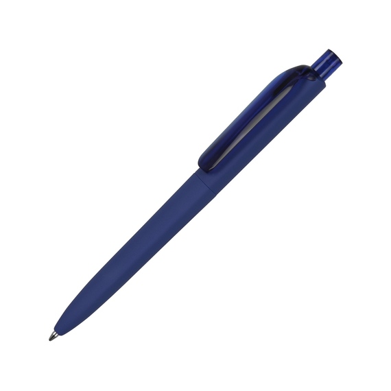 Ручка шариковая Prodir DS8 PRR "софт-тач", синий