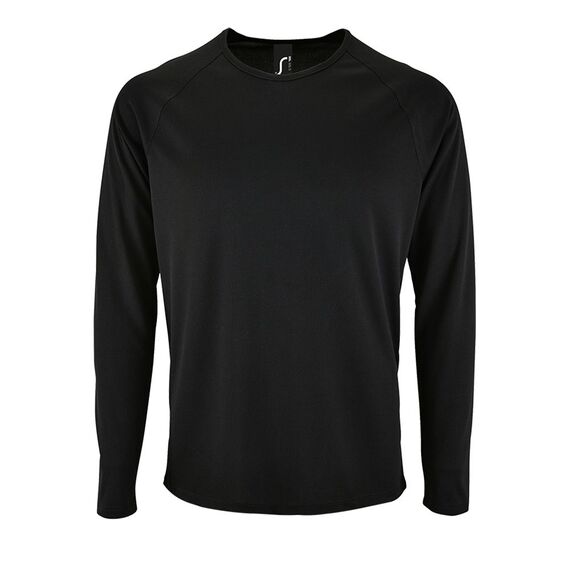Футболка с длинным рукавом Sporty LSL Men черная, размер M