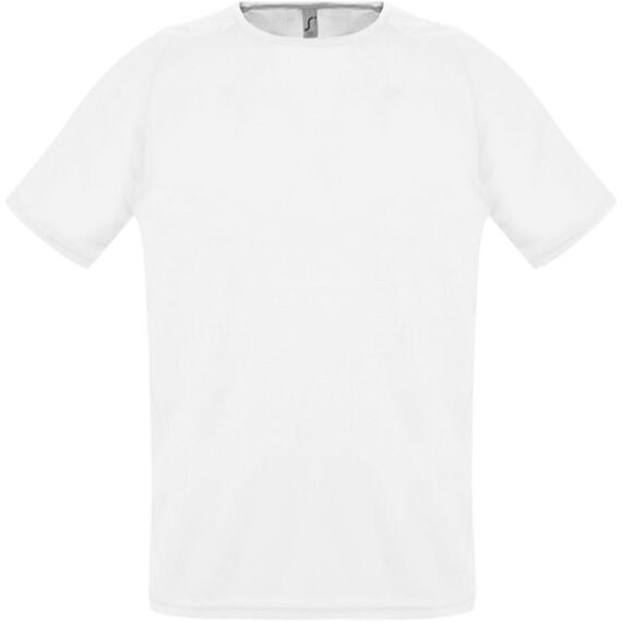 Футболка унисекс Sporty 140 белая, размер XL