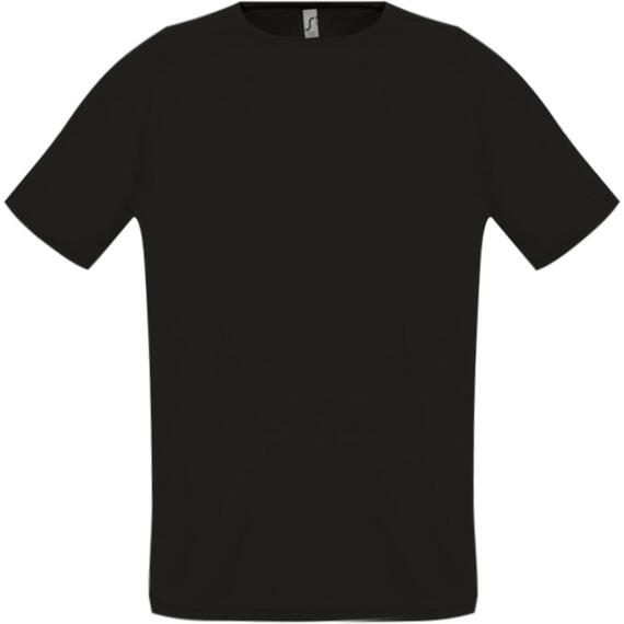 Футболка унисекс Sporty 140 черная, размер 3XL