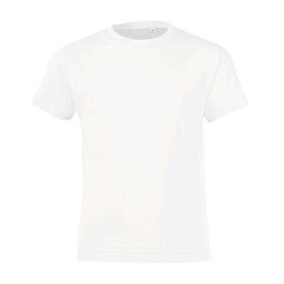 Футболка детская Regent Fit Kids, белая, на рост 96-104 см (4 года)